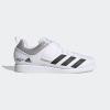 imageadidas Unisex Adult Powerlift 5 Weightlifting SneakerWhiteBlackGrey