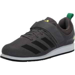 imageadidas Unisex Adult Powerlift 5 Weightlifting SneakerCharcoalBlackWhite