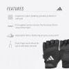 imageadidas Performance Gloves for Women and Men  BuiltIn Mesh Ventilation  Ergonomic Padding for Comfort and Grip  Adjustable Velcro Fastening  For Training Sports and General Fitness  Medium