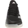 imageadidas Womens Adizero Ubersonic 41 Tennis ShoeCore BlackSilver MetallicWhite