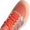 imageadidas Womens Adizero Ubersonic 41 Tennis ShoeSolar Orange Taupe Met Ecru Tint