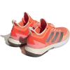 imageadidas Womens Adizero Ubersonic 41 Tennis ShoeSolar Orange Taupe Met Ecru Tint