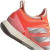 imageadidas Womens Adizero Ubersonic 41 Tennis ShoeSolar Orange Taupe Met Ecru Tint