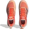 imageadidas Womens Adizero Ubersonic 41 Tennis ShoeSolar Orange Taupe Met Ecru Tint