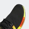 imageadidas Womens Grand Court 20 Tennis ShoeBlackYellowOrange