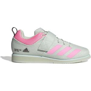 imageAdidas Mens Powerlift 5 SneakerLinen Green Beam Pink Shadow Maroon