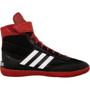 imageadidas Mens Combat Speed 5 Wrestling ShoeBlackRedWhite