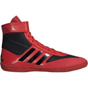 imageadidas Mens Combat Speed 5 Wrestling ShoeRedBlack