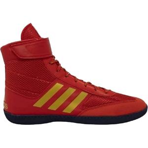 imageadidas Mens Combat Speed 5 Wrestling ShoeRedGoldNavy