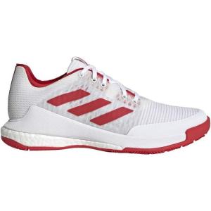 imageadidas Womens Crazyflight Mid Volleyball ShoeWhiteTeam College RedWhite