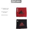 imageadidas Interval Reversible WristbandBlackTeam Power Red