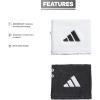 imageadidas Interval Reversible WristbandWhiteBlack2