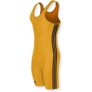 imageadidas Mens 3 Stripes SingletGoldBlack