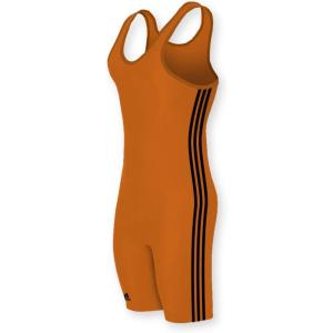 imageadidas Mens 3 Stripes SingletOrangeBlack