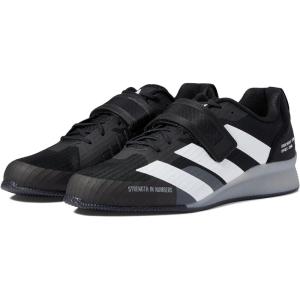 imageadidas UnisexAdult Adipower Weightlifting 3 Shoes Cross TrainerCore BlackFtwr WhiteGrey Three