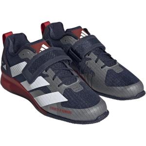 imageadidas UnisexAdult Adipower Weightlifting 3 Shoes Cross TrainerNavyWhiteScarlet