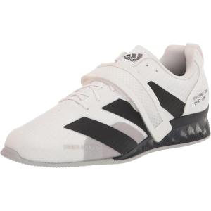 imageadidas UnisexAdult Adipower Weightlifting 3 Shoes Cross TrainerWhiteBlackGrey