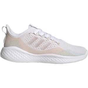 imageadidas Womens Fluidflow 20Ftwr WhiteAlmost PinkBliss Orange