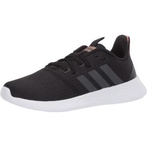 imageadidas Womens Puremotion Adapt Running ShoeBlackGreyLight Orange