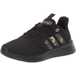 imageadidas Womens Puremotion Adapt Running ShoeCore BlackGreen OxidePulse Lilac