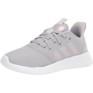 imageadidas Womens Puremotion Adapt Running ShoeGreySilver MetallicPurple Tint