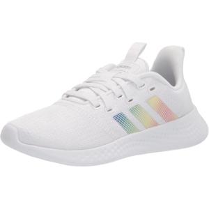 imageadidas Womens Puremotion Adapt Running ShoeWhiteWhiteSilver Metallic