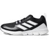 imageadidas Mens Speed Trainer 5 Baseball ShoeCore BlackWhiteSilver Metallic