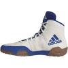 imageadidas UnisexAdult Tech Fall 20 Wrestling ShoesWhiteRoyal BlueGum