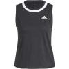 imageadidas Womens Club Knotted Tennis Tank TopBlackWhite