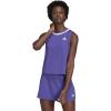 imageadidas Womens Club Knotted Tennis Tank TopPurpleWhite