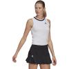 imageadidas Womens Club Knotted Tennis Tank TopWhiteBlack