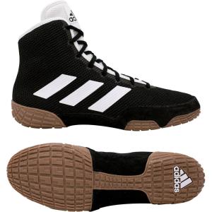 imageadidas UnisexAdult Tech Fall 20 Wrestling ShoesBlackWhite