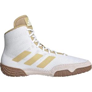 imageadidas UnisexAdult Tech Fall 20 Wrestling ShoesWhiteVegas Gold