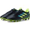 imageadidas UnisexAdult Copa Sense4 Flexible Ground Soccer ShoeBlackBright CyanTeam Solar Yellow