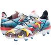 imageadidas UnisexAdult Gamemode Syn Firm Ground Soccer ShoeWhiteSilver MetallicPantone