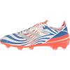 imageadidas UnisexAdult Gamemode Syn Firm Ground Soccer ShoeWhiteSilver MetallicSolar Red