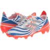 imageadidas UnisexAdult Gamemode Syn Firm Ground Soccer ShoeWhiteSilver MetallicSolar Red