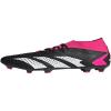 imageadidas Unisex Accuracy2 Firm Ground Soccer ShoeBlackWhiteTeam Shock Pink