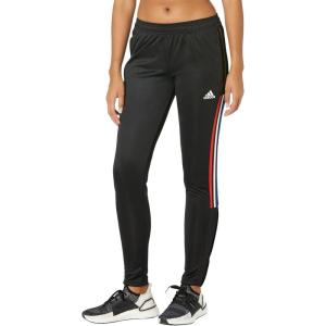 imageadidas Womens Tiro 21 Track PantsBlackWhiteVivid Red