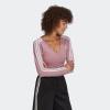 imageadidas Originals Womens Adicolor Classics Cropped Long SleeveMagic Mauve