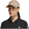 imageadidas Womens Backless Ponytail Hat Adjustable Fit Baseball CapMagic BeigeOff White