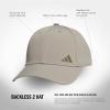 imageadidas Womens Backless Ponytail Hat Adjustable Fit Baseball CapSilver Pebble GreyOlive Strata Green