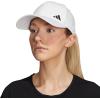 imageadidas Womens Backless Ponytail Hat Adjustable Fit Baseball CapWhiteBlack