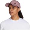 imageadidas Womens Backless Ponytail Hat Adjustable Fit Baseball CapWonder Oxide PurpleShadow Maroon Purple