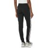 imageadidas Womens Essentials 3Stripes PantsBlackClear Pink