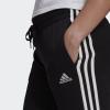 imageadidas Womens Essentials 3Stripes PantsCore BlackWhite