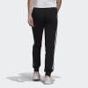 imageadidas Womens Essentials 3Stripes PantsCore BlackWhite