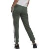 imageadidas Womens Essentials 3Stripes PantsGreen OxideWhite