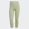 imageadidas Womens Own The Run 34 Running LeggingsMagic Lime