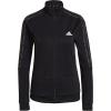 imageadidas Womens Sereno Track JacketBlackGreyWhite